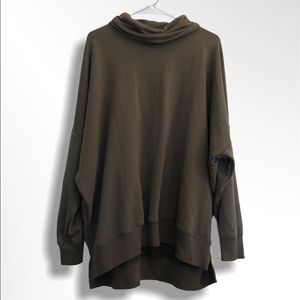 Aerie Green Long Sleeve Turtleneck